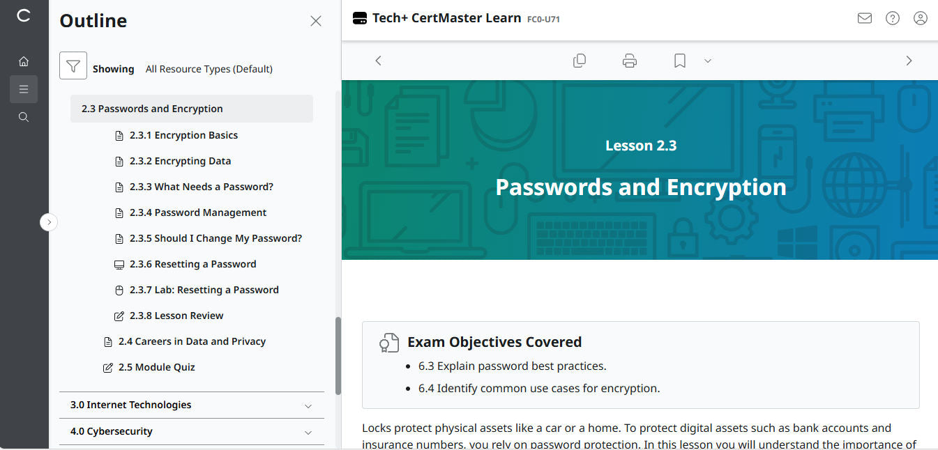 ข้อเสนอสุดพิเศษ! CertMaster Learn – Tech+ (V6) – (บัญชีใหม่) สิทธิ์เข้าใช้งาน 2 เดือน (