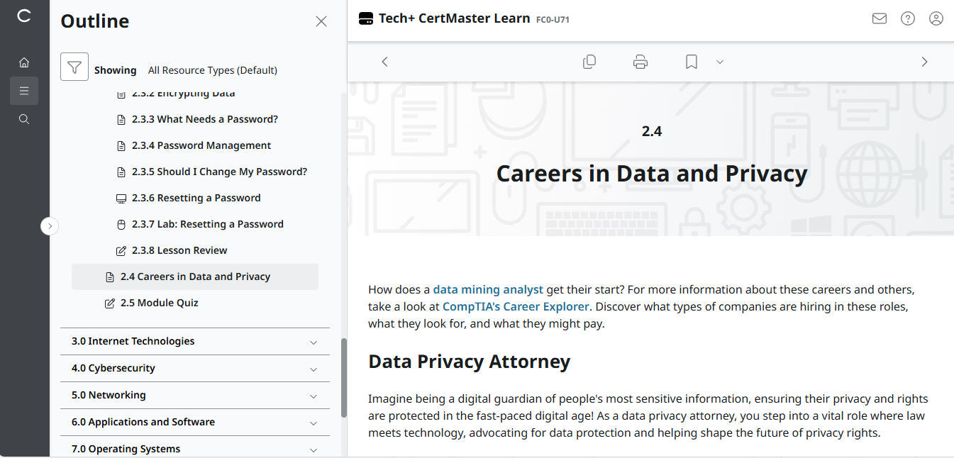ข้อเสนอสุดพิเศษ! CertMaster Learn – Tech+ (V6) – (บัญชีใหม่) สิทธิ์เข้าใช้งาน 2 เดือน (