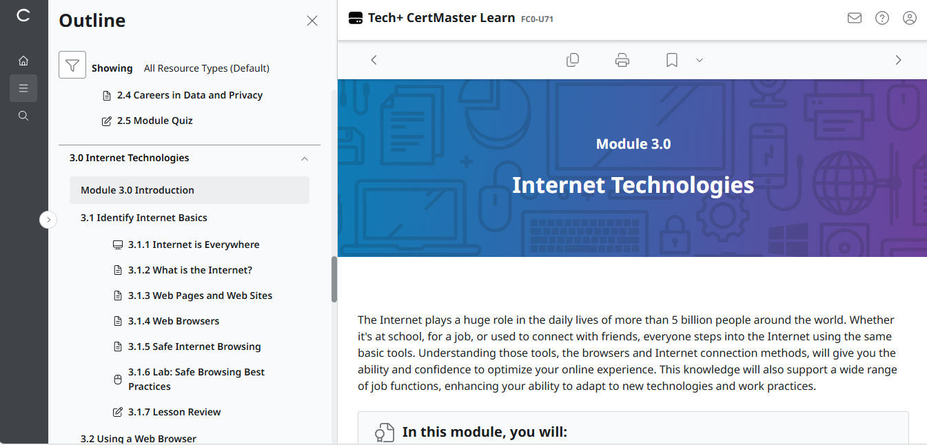 ข้อเสนอสุดพิเศษ! CertMaster Learn – Tech+ (V6) – (บัญชีใหม่) สิทธิ์เข้าใช้งาน 2 เดือน (