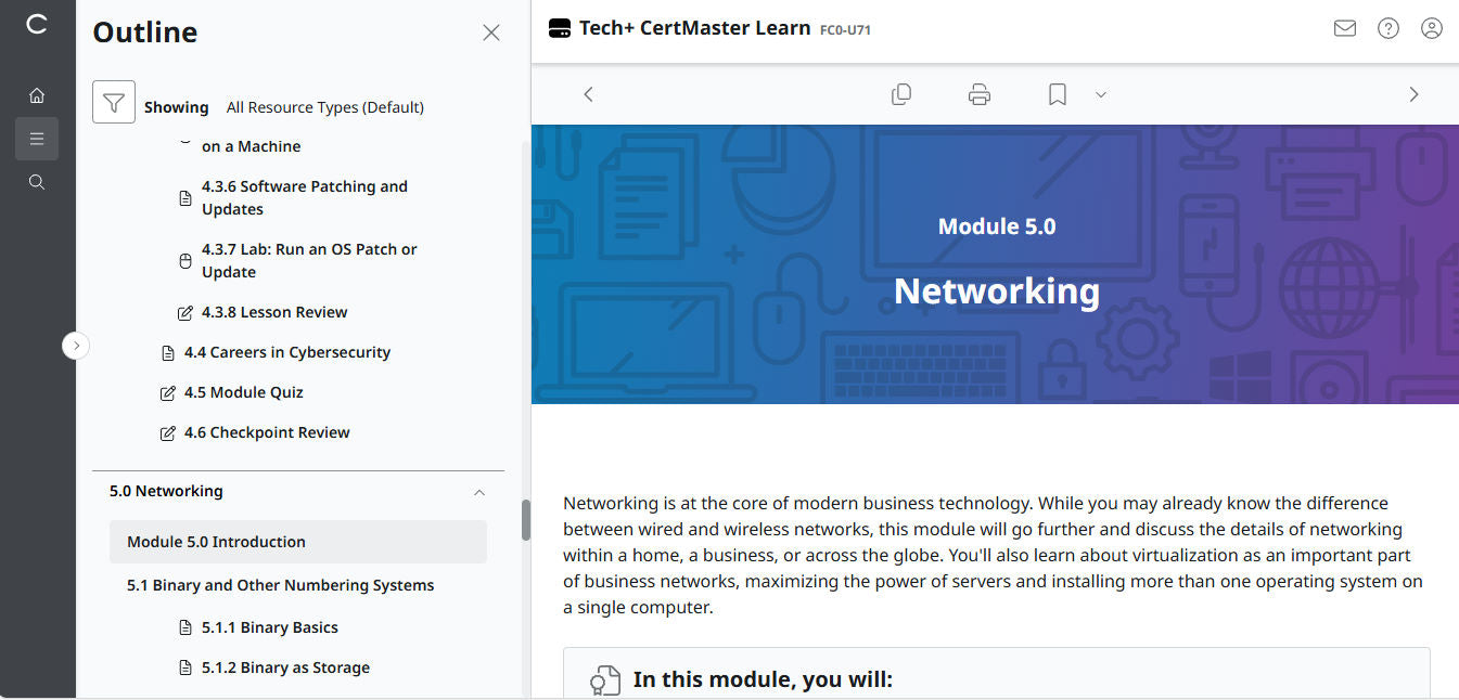ข้อเสนอสุดพิเศษ! CertMaster Learn – Tech+ (V6) – (บัญชีใหม่) สิทธิ์เข้าใช้งาน 2 เดือน (