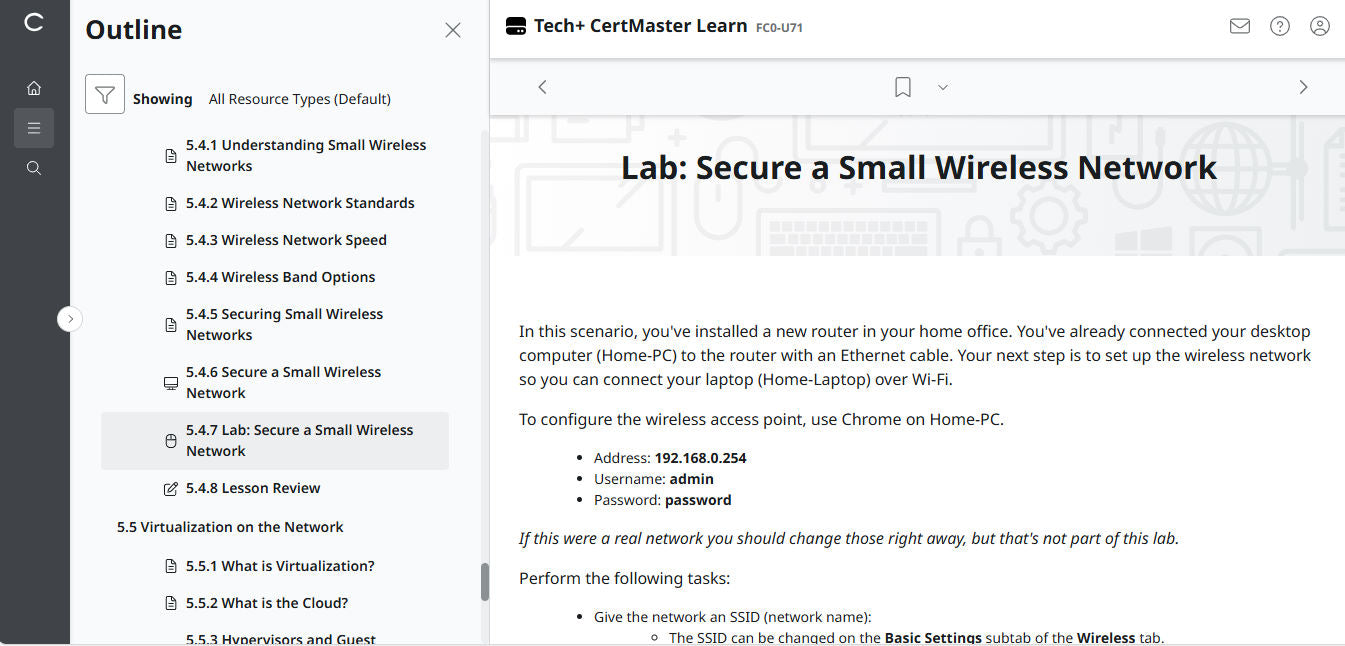 ข้อเสนอสุดพิเศษ! CertMaster Learn – Tech+ (V6) – (บัญชีใหม่) สิทธิ์เข้าใช้งาน 2 เดือน (