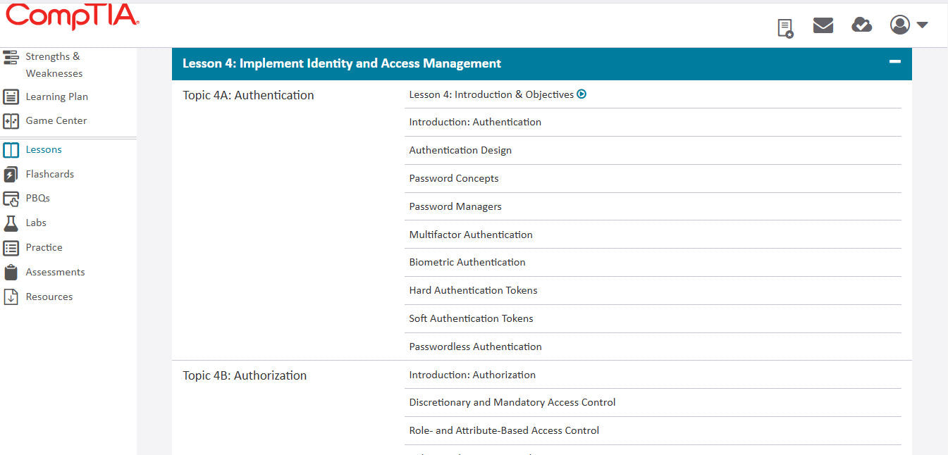 CompTIA Security+ CertMaster Learn + Labs (SY0-701) (3か月)