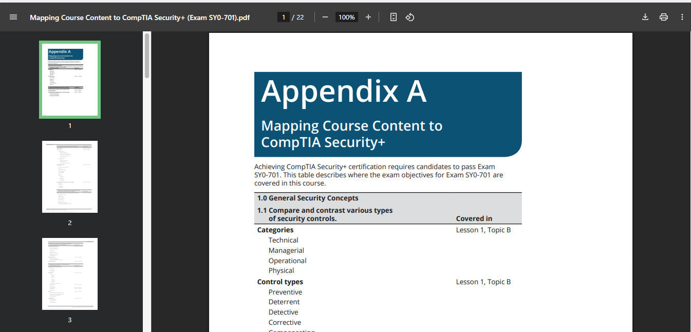 CompTIA Security+ CertMaster Learn + Labs (SY0-701) (3か月)