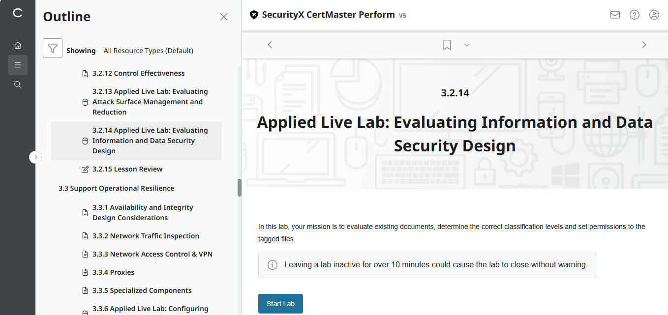 CompTIA CertMaster Perform – SecurityX CASP+ CAS-005 - 3ヶ月アクセス