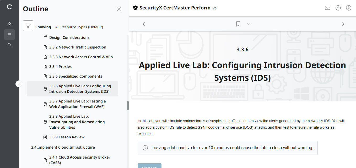 CompTIA CertMaster Perform – SecurityX CASP+ CAS-005 - 3ヶ月アクセス