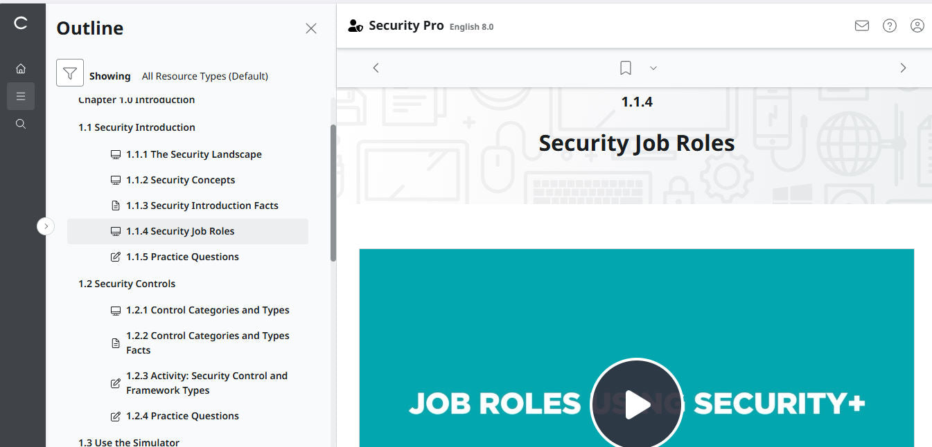 TestOut Security Pro สำหรับ Security+ (SY0-701) - สิทธิ์เข้าใช้งาน 3 เดือน