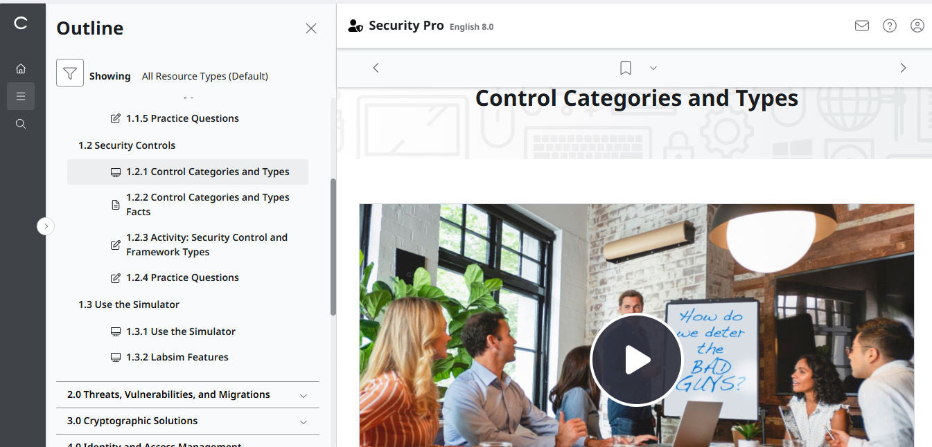 TestOut Security Pro สำหรับ Security+ (SY0-701) - สิทธิ์เข้าใช้งาน 3 เดือน