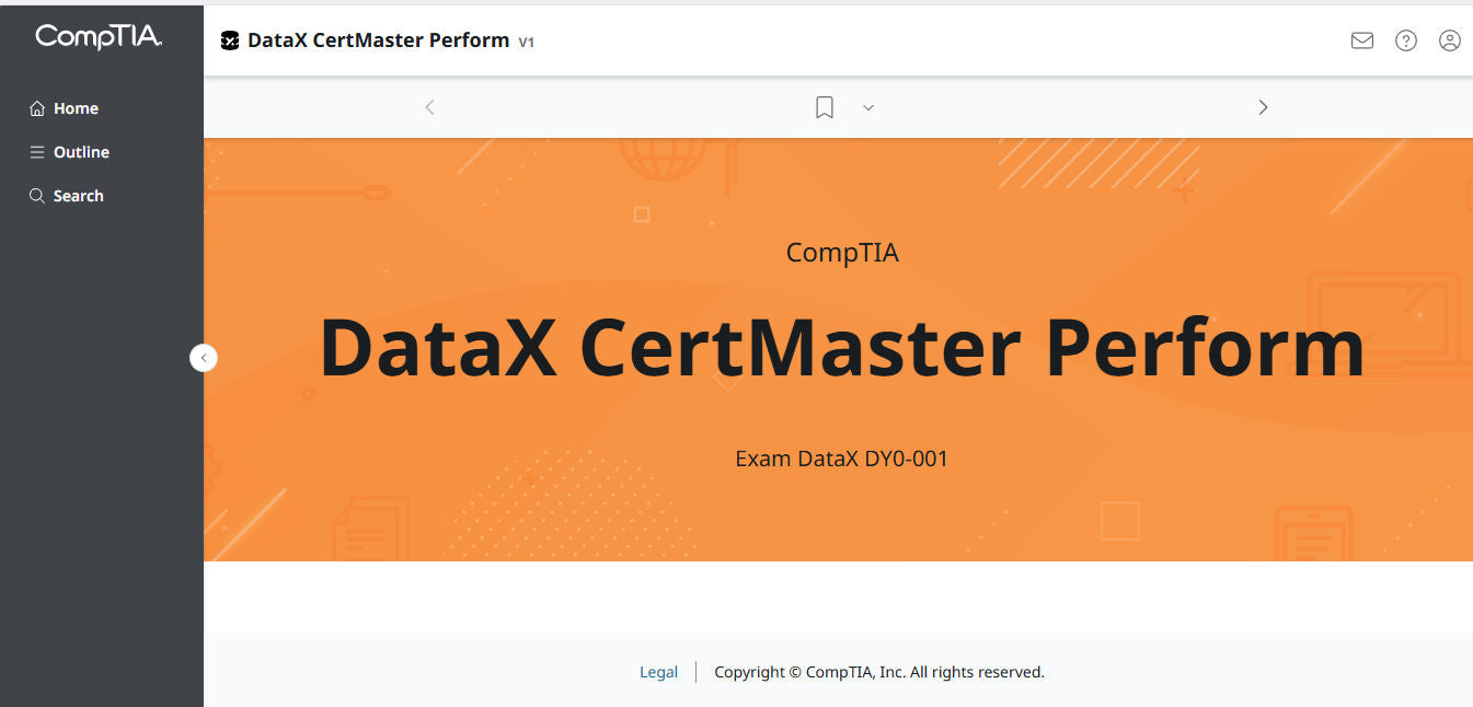 CompTIA DataX CertMaster Perform (V1) - 2ヶ月アクセス！（🛒特別オファー）