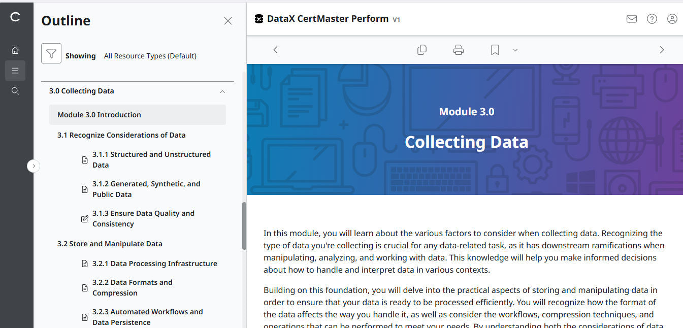 CompTIA DataX CertMaster Perform (V1) - 2ヶ月アクセス！（🛒特別オファー）