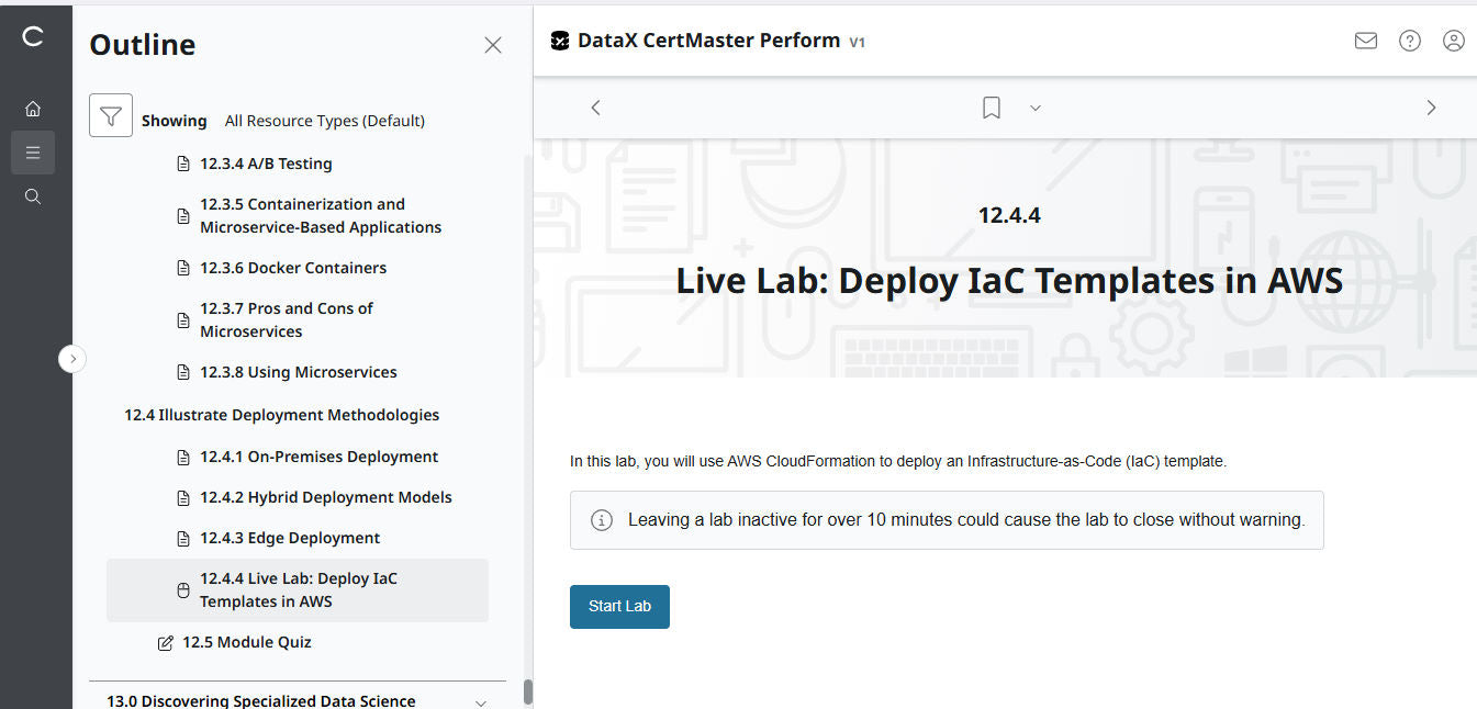CompTIA DataX CertMaster Perform (V1) - 2ヶ月アクセス！（🛒特別オファー）