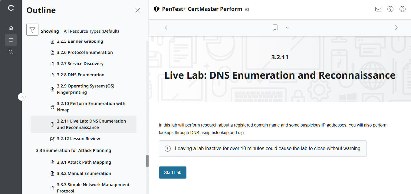 CertMaster Perform for CompTIA PenTest+ PT0-003 (V3) - 3ヶ月アクセス
