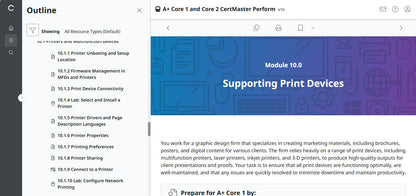 CertMaster Perform for CompTIA A+ Core 1 & 2  (V15) (120 Days  Access)